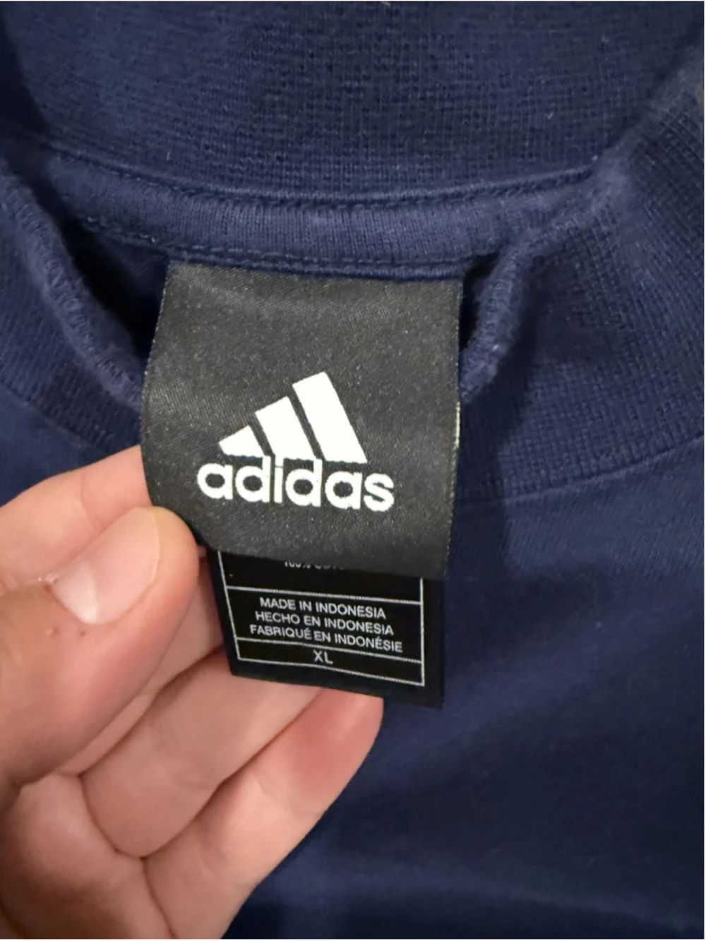 VTG Y2K Adidas Michigan University mock neck embroidered logo shirt sz XL